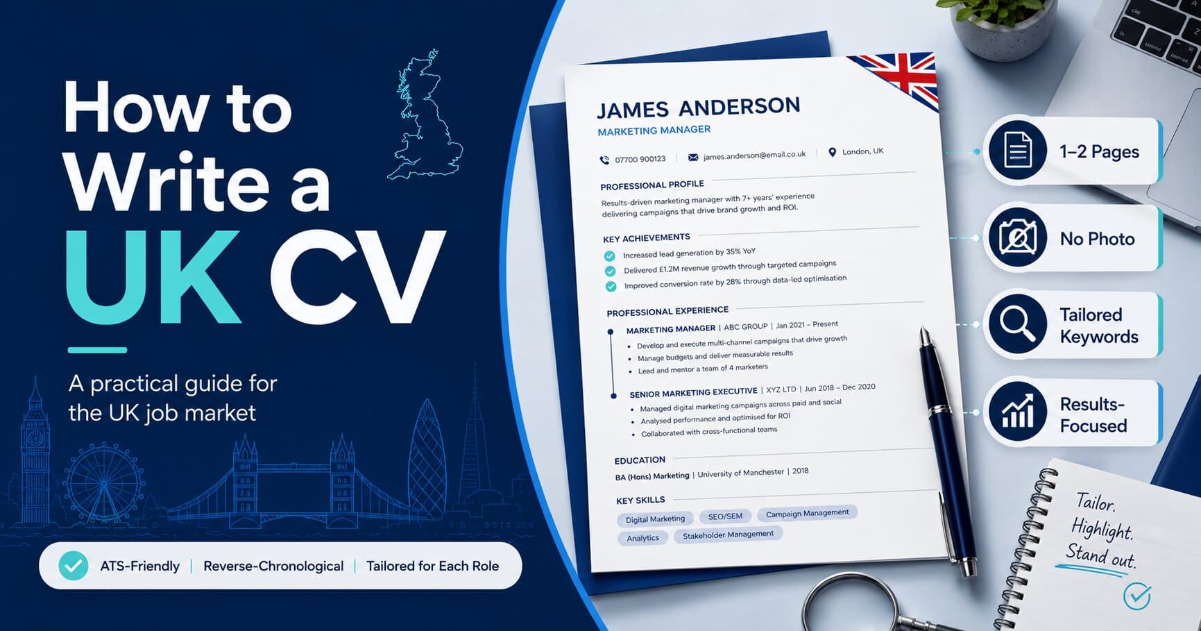 How to Write a UK CV