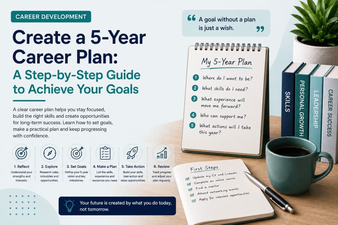 How to Create a 5-Year Career Plan: A Step-by-Step Guide