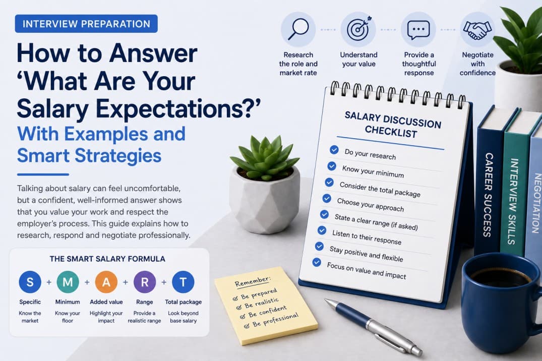 How to Answer “What Are Your Salary Expectations?” With Confidence