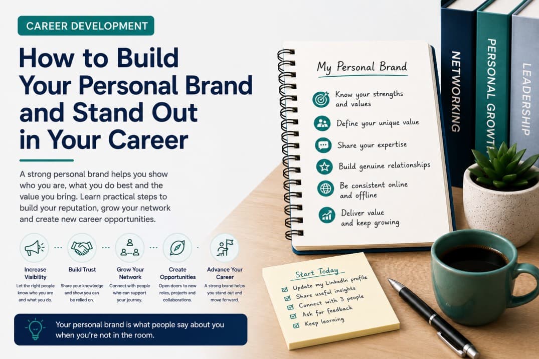How to Build a Strong Personal Brand That Advances Your Career