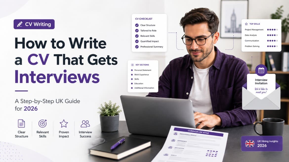How to Write a CV That Gets Interviews: A Step-by-Step UK Guide for 2026